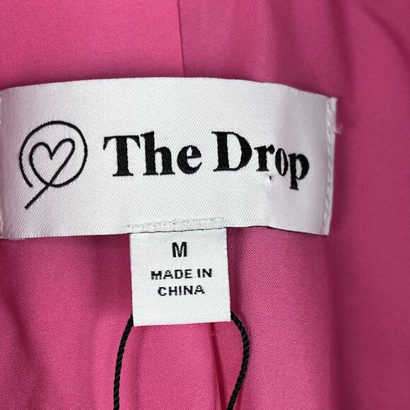 NWOT the Drop Womens Blake Rose Pink Long Career Blazer Sz Medium - Picture 5 of 6